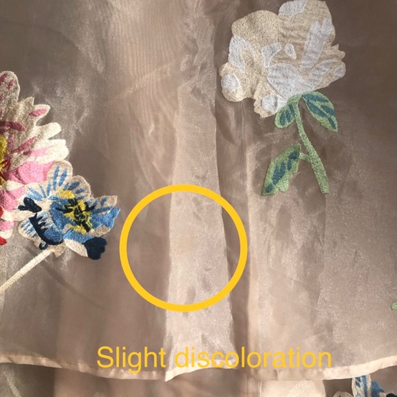Hope & Ivy Tiered Dress with Floral Embroidery - Picture 6 of 7